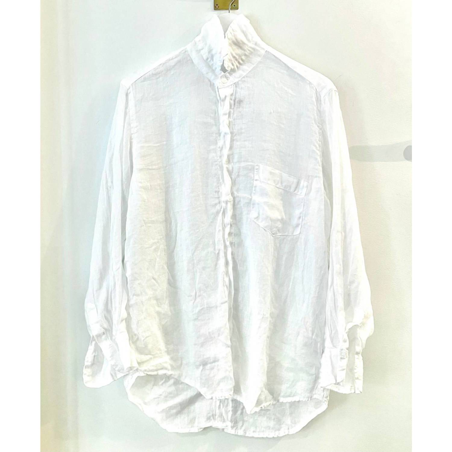 New Cp Shades Women's Jack Linen Shirt In White